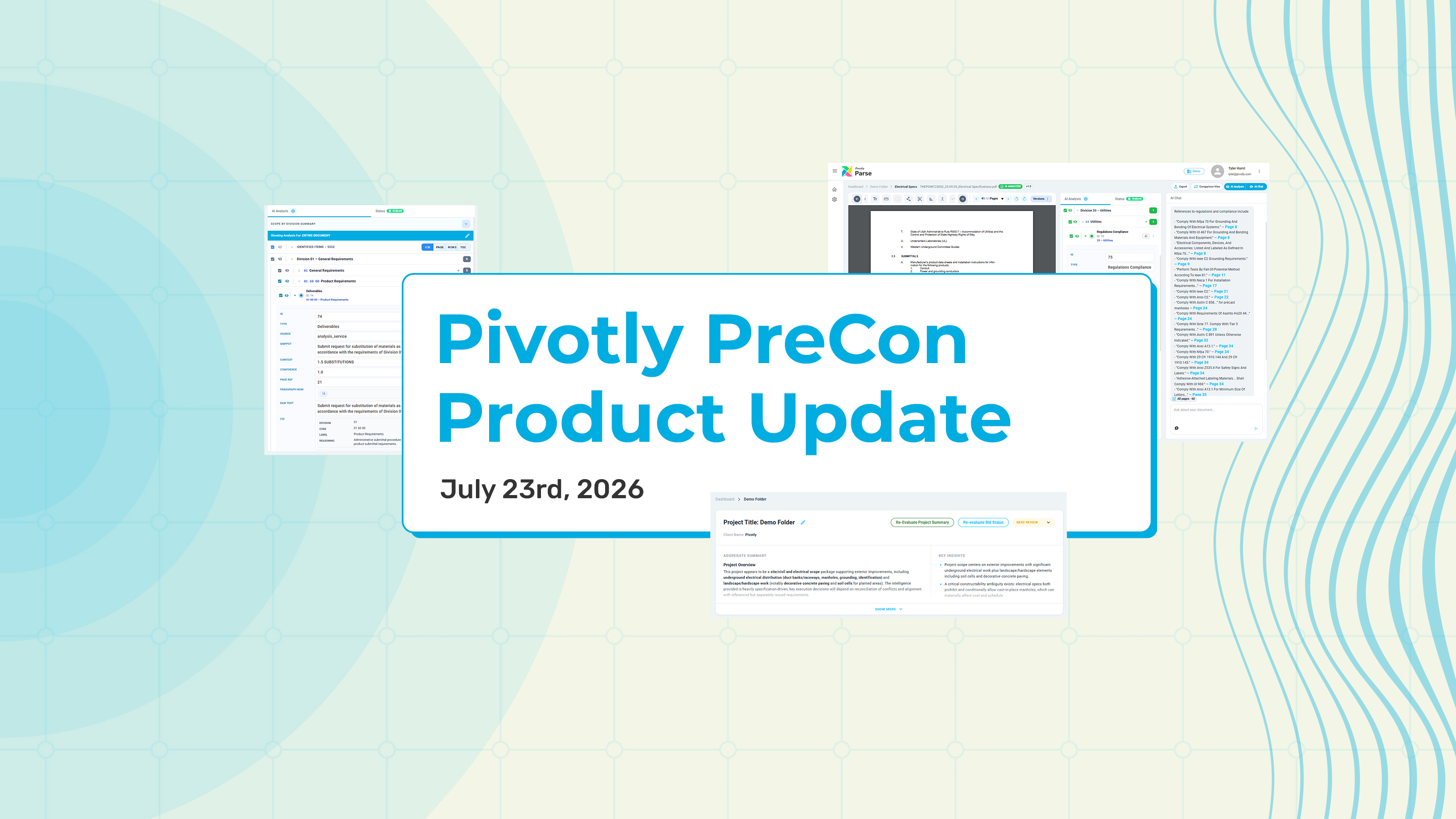 Pivotgly PreCon Update for construction document analysis hero image